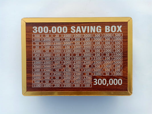 300,000 Saving Box