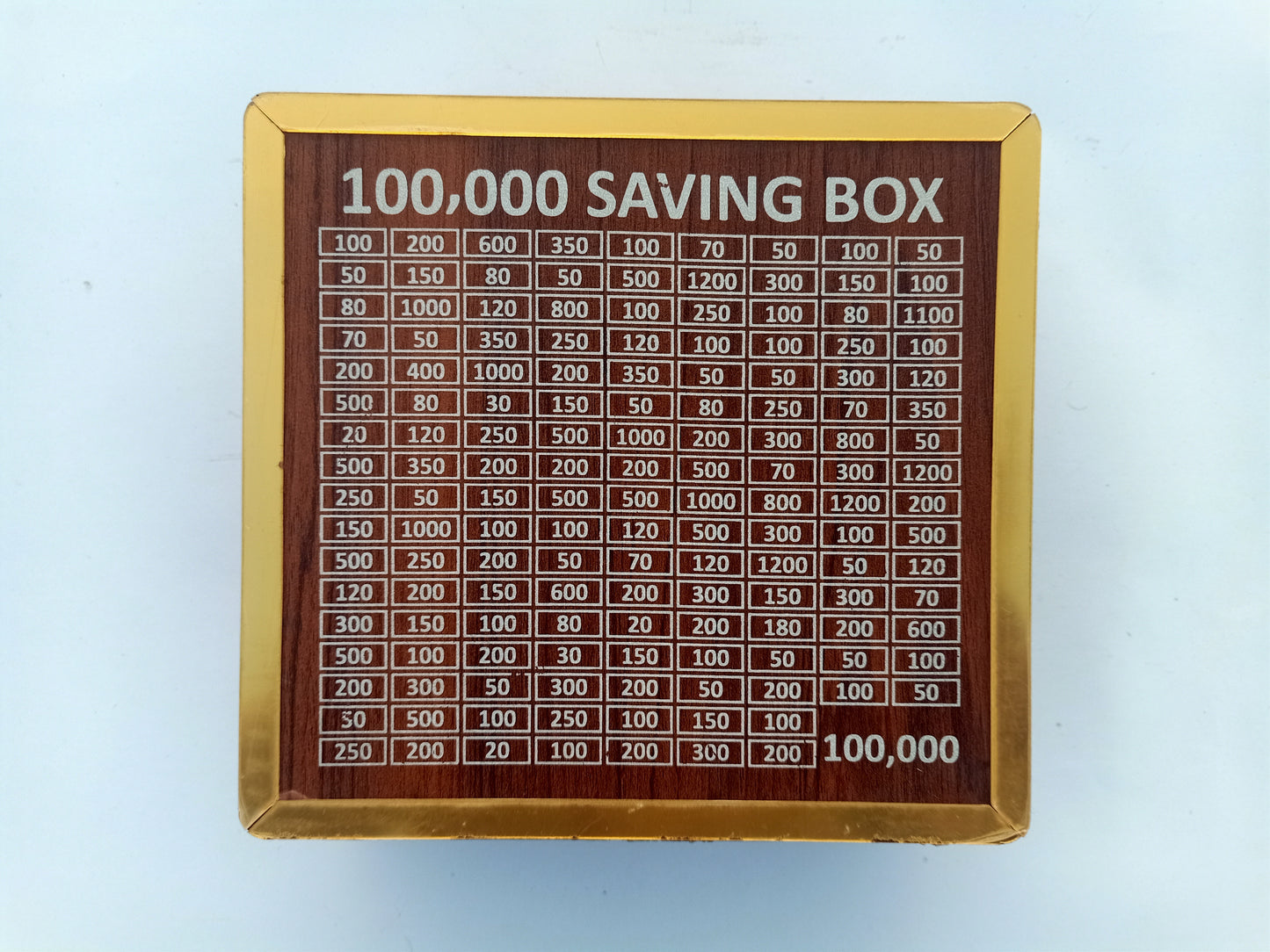 100,000 Saving Box