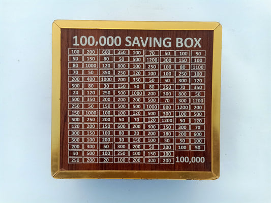 100,000 Saving Box