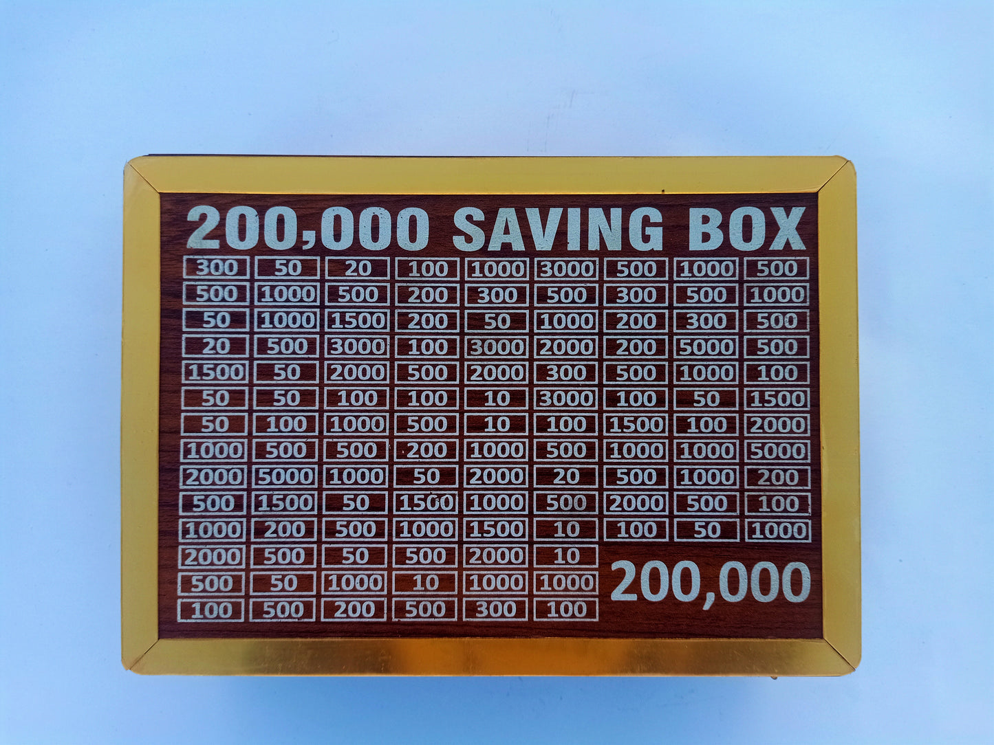 200,000 Saving Box