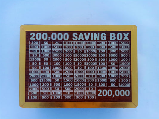200,000 Saving Box
